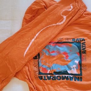 Orange Inamorata Sweatsuit Brand New with Tags!